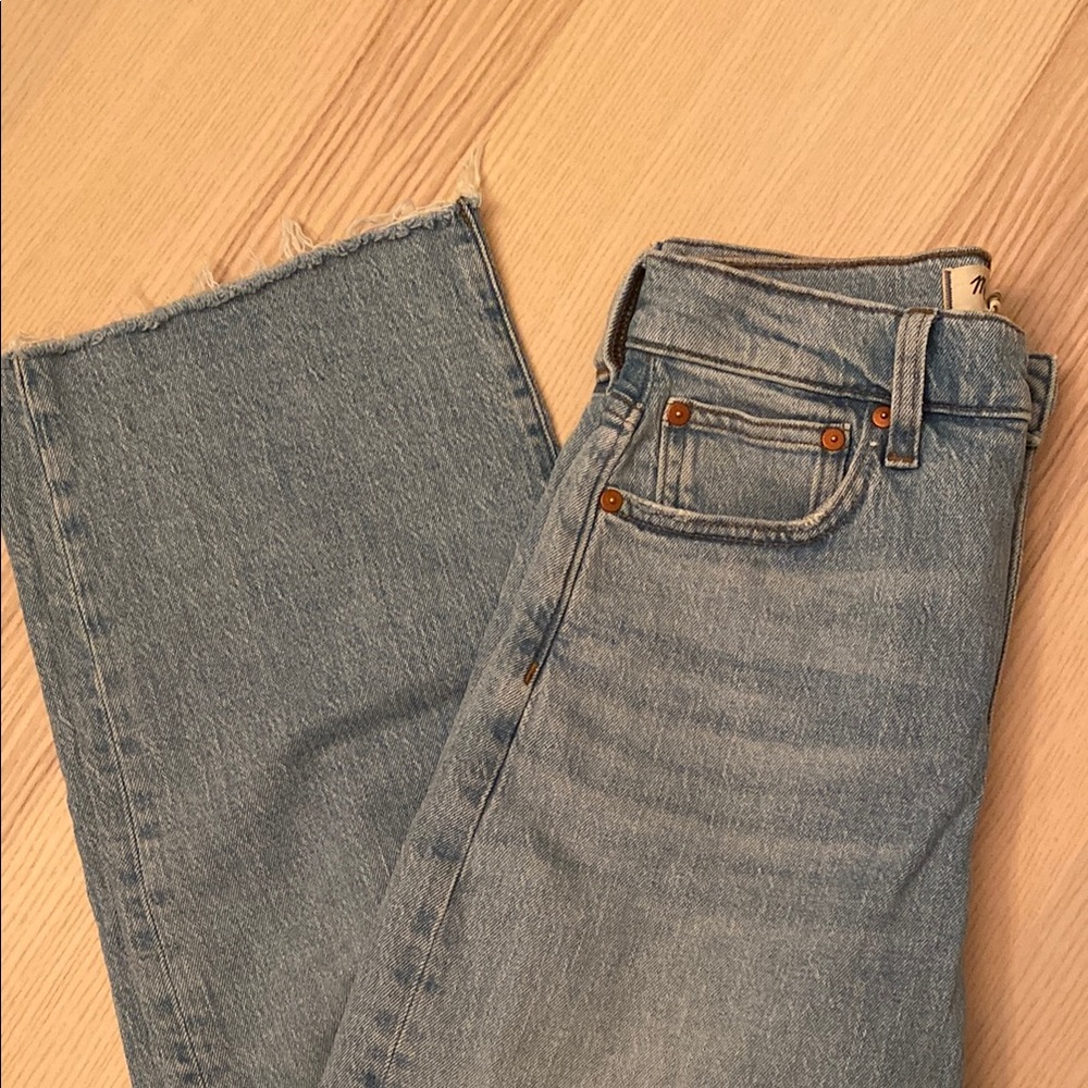 Madewell Women's the Perfect Vintage Wide Leg Jeans - Blue